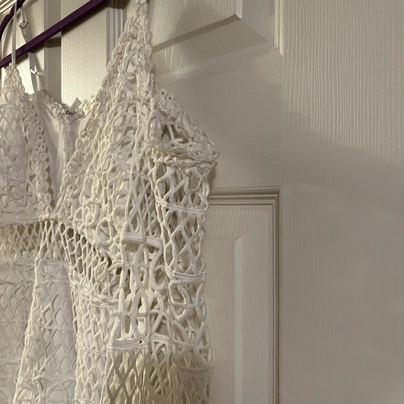 White LF lace romper - Picture 7 of 7